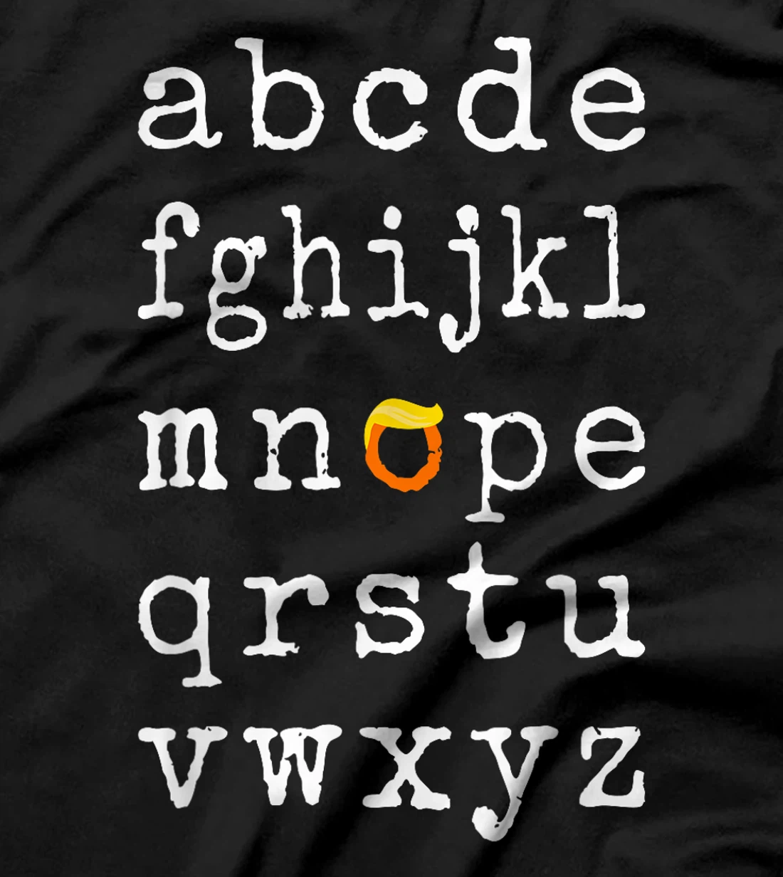 Nope Democrats Funny Wig Trump Elections Anti-Trump T-Shirt