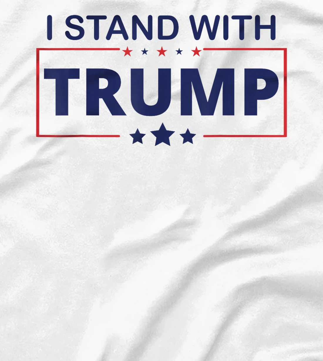 Vintage I Stand With Trump Pro Trump Supporter Men Women T-Shirt