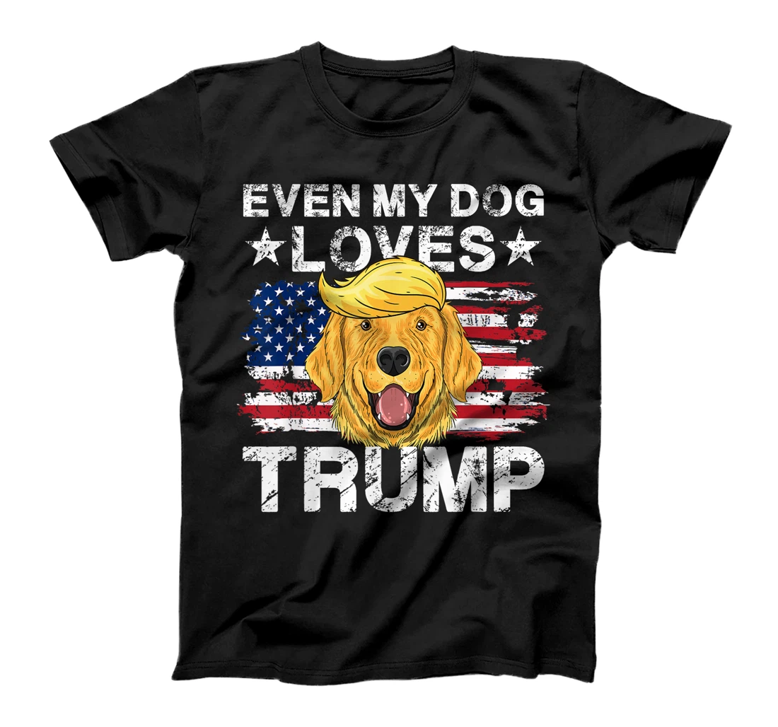 Even My Dog Loves Trump 2024 Supporter Vote T-Shirt