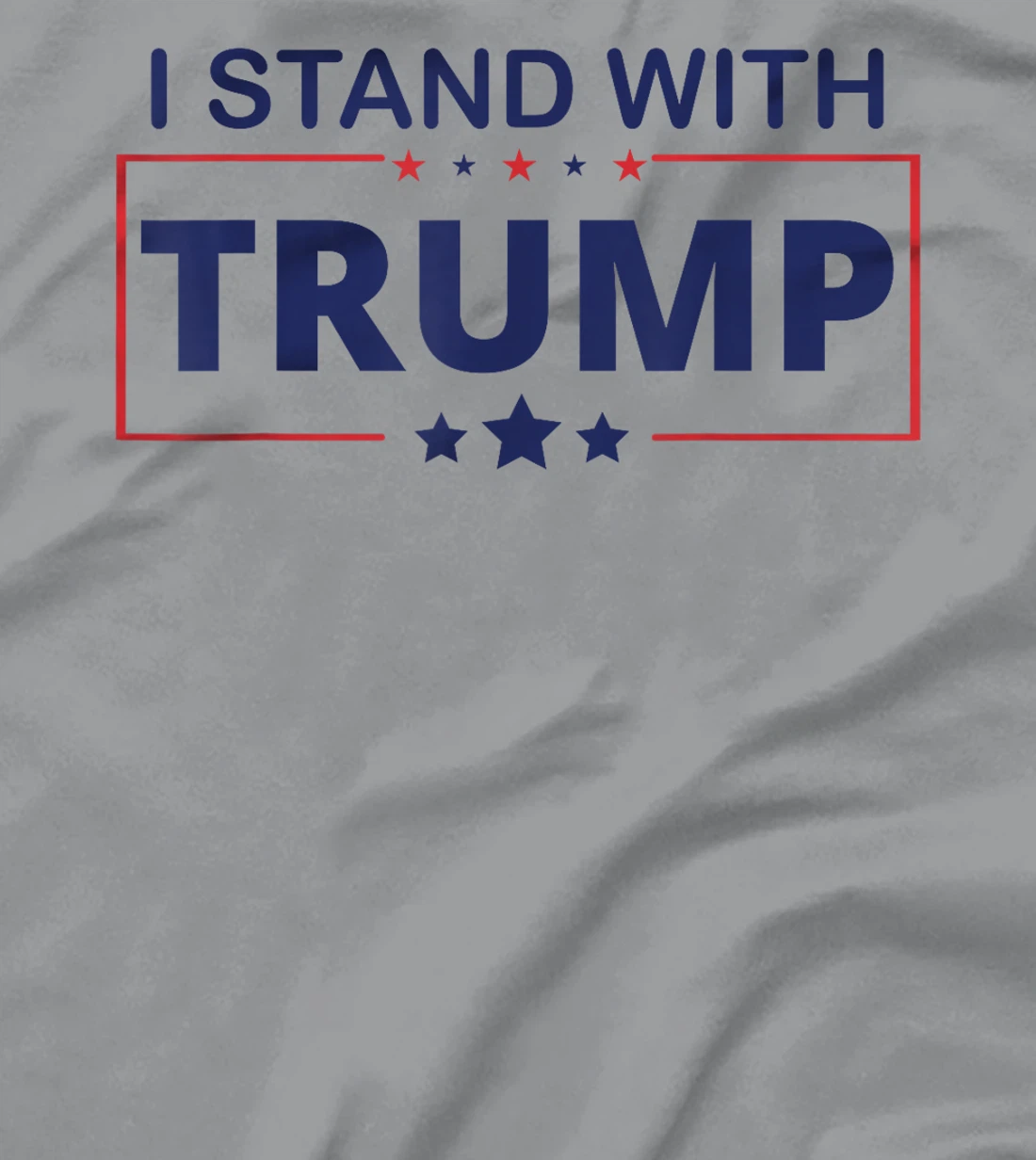 Vintage I Stand With Trump Pro Trump Supporter Men Women T-Shirt
