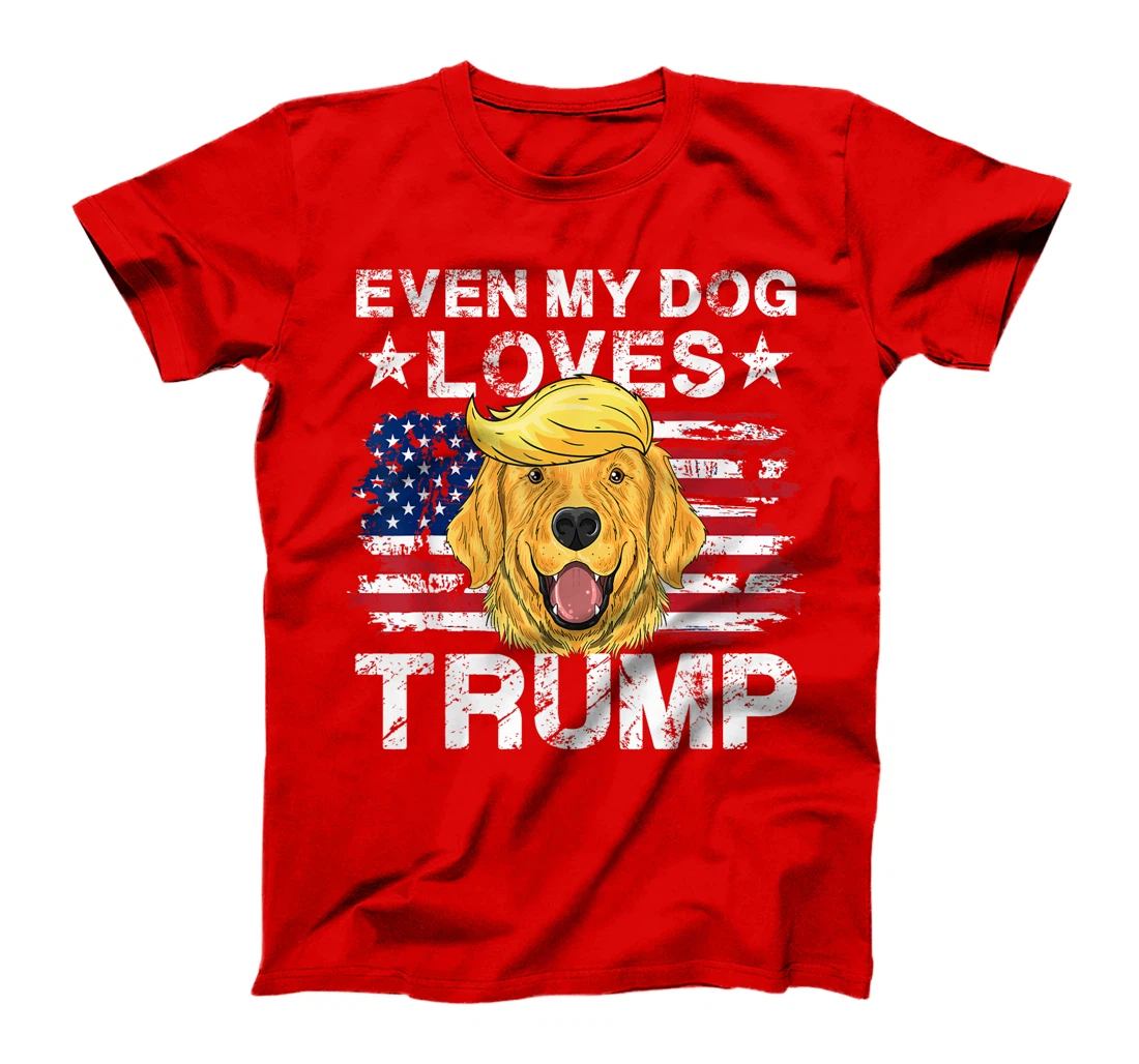 Even My Dog Loves Trump 2024 Supporter Vote T-Shirt