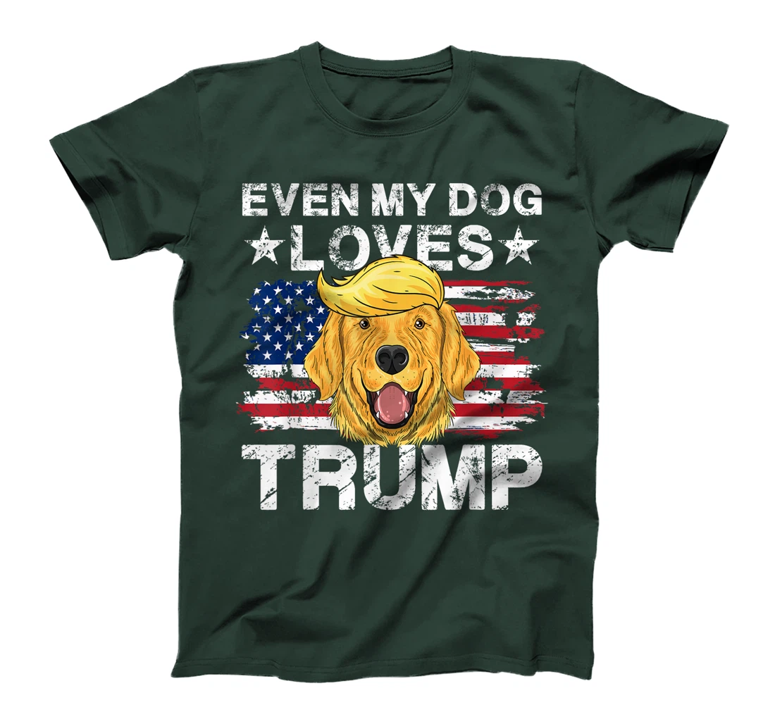 Even My Dog Loves Trump 2024 Supporter Vote T-Shirt