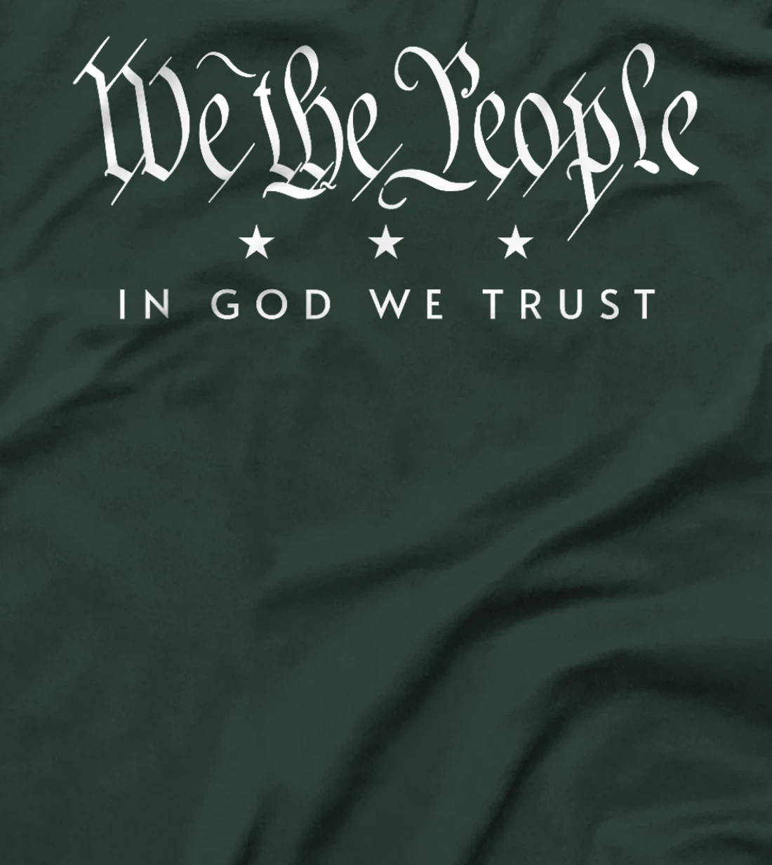 Womens WE THE PEOPLE IN GOD WE TRUST USA AMERICAN PATRIOT PRIDE T-Shirt