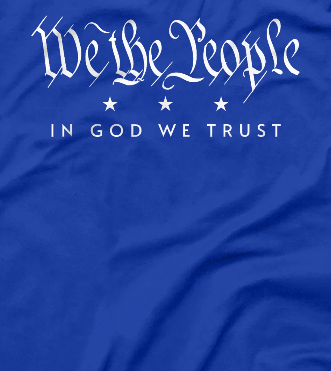 Womens WE THE PEOPLE IN GOD WE TRUST USA AMERICAN PATRIOT PRIDE T-Shirt