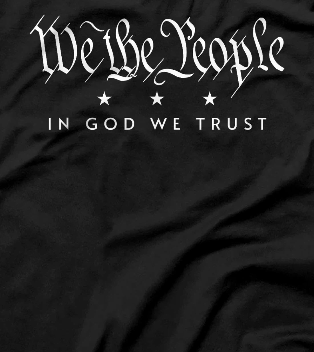 Womens WE THE PEOPLE IN GOD WE TRUST USA AMERICAN PATRIOT PRIDE T-Shirt