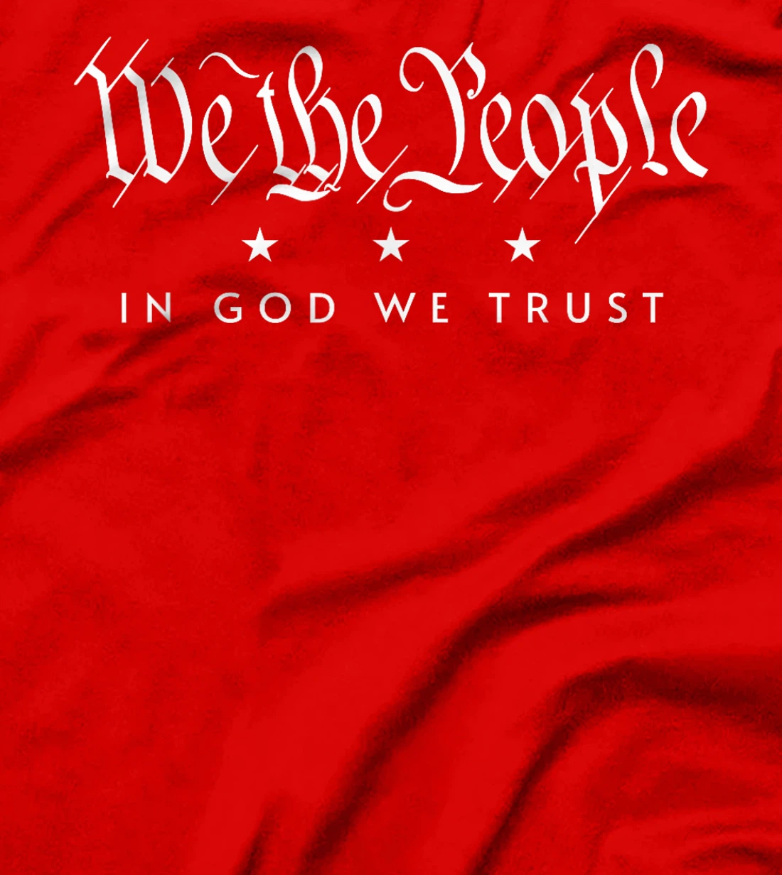 Womens WE THE PEOPLE IN GOD WE TRUST USA AMERICAN PATRIOT PRIDE T-Shirt
