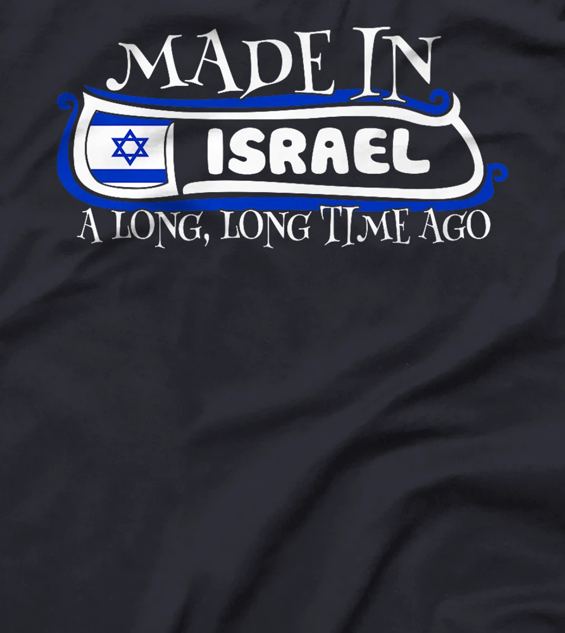 Israel Flag Map - Israel Country Premium T-Shirt