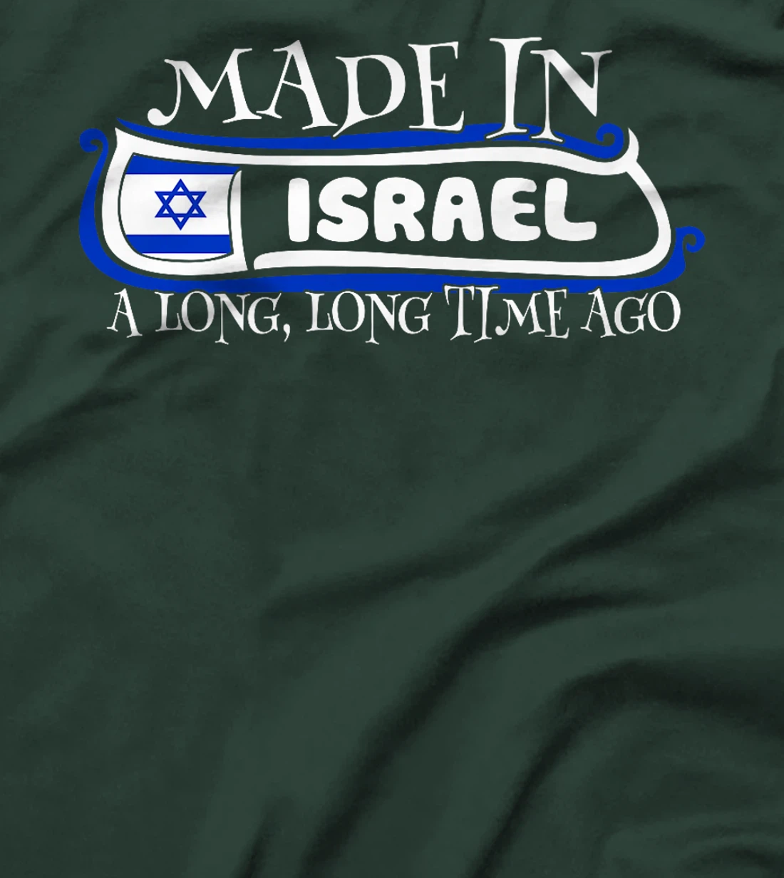 Israel Flag Map - Israel Country Premium T-Shirt