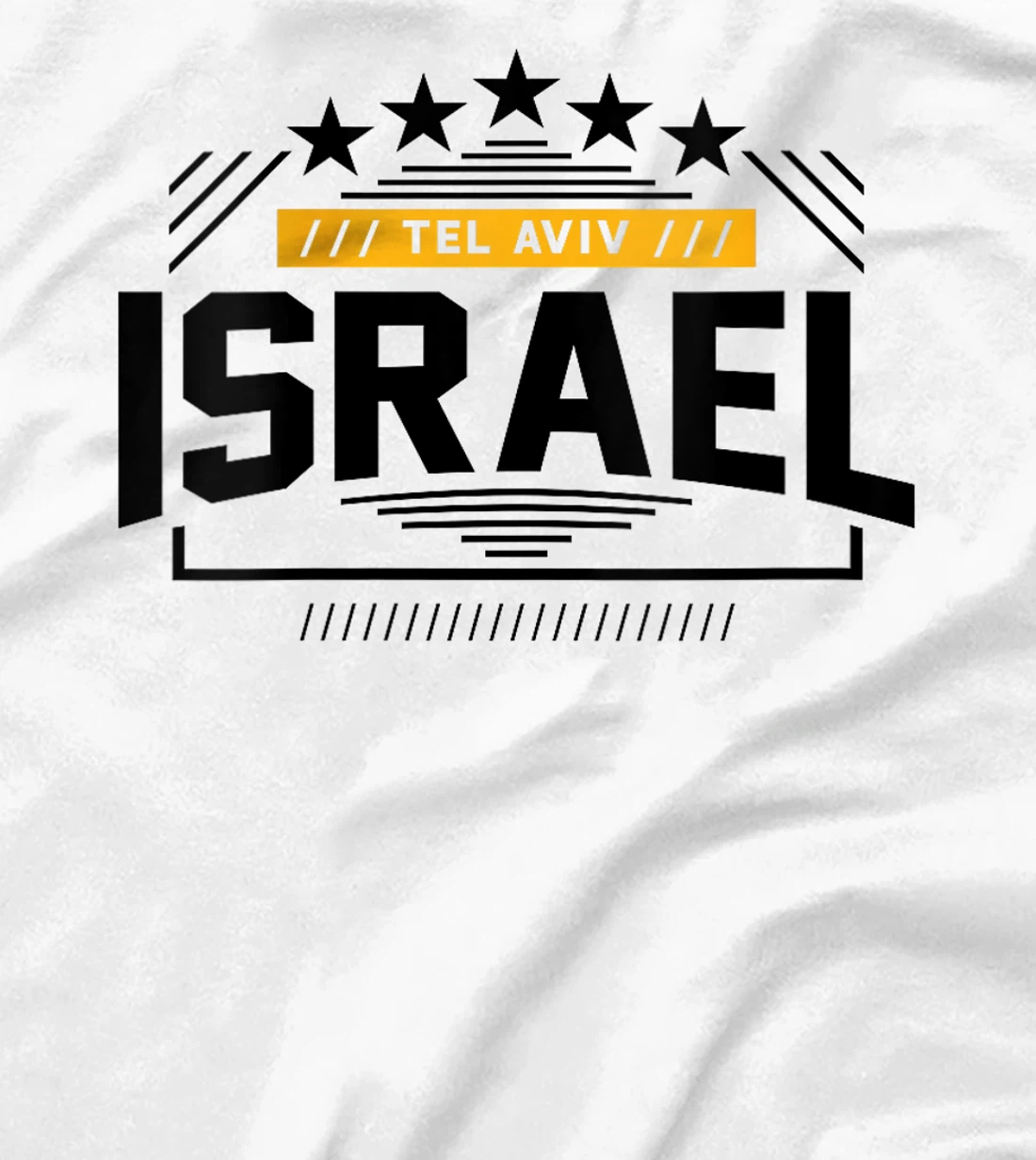 Womens Israel Tel Avivv Famous Israelian City Landmarks Israeli Art T-Shirt