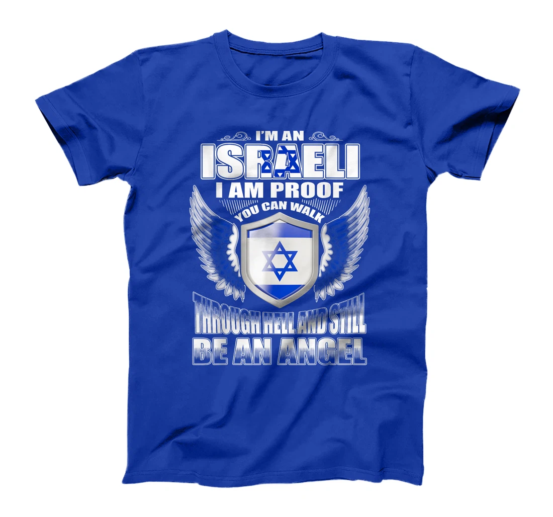 Israel Flag Map - Israel Country T-Shirt