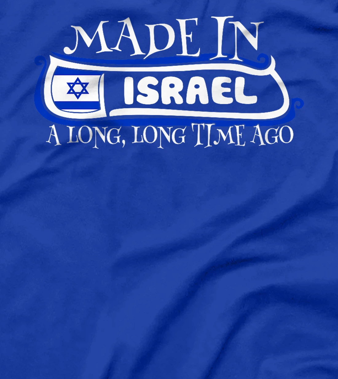 Israel Flag Map - Israel Country Premium T-Shirt