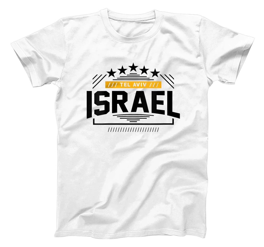 Womens Israel Tel Avivv Famous Israelian City Landmarks Israeli Art T-Shirt