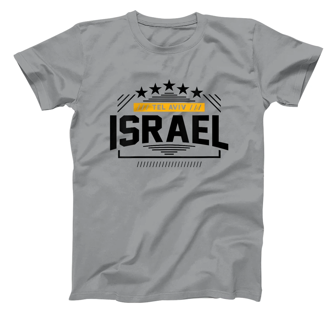 Womens Israel Tel Avivv Famous Israelian City Landmarks Israeli Art T-Shirt