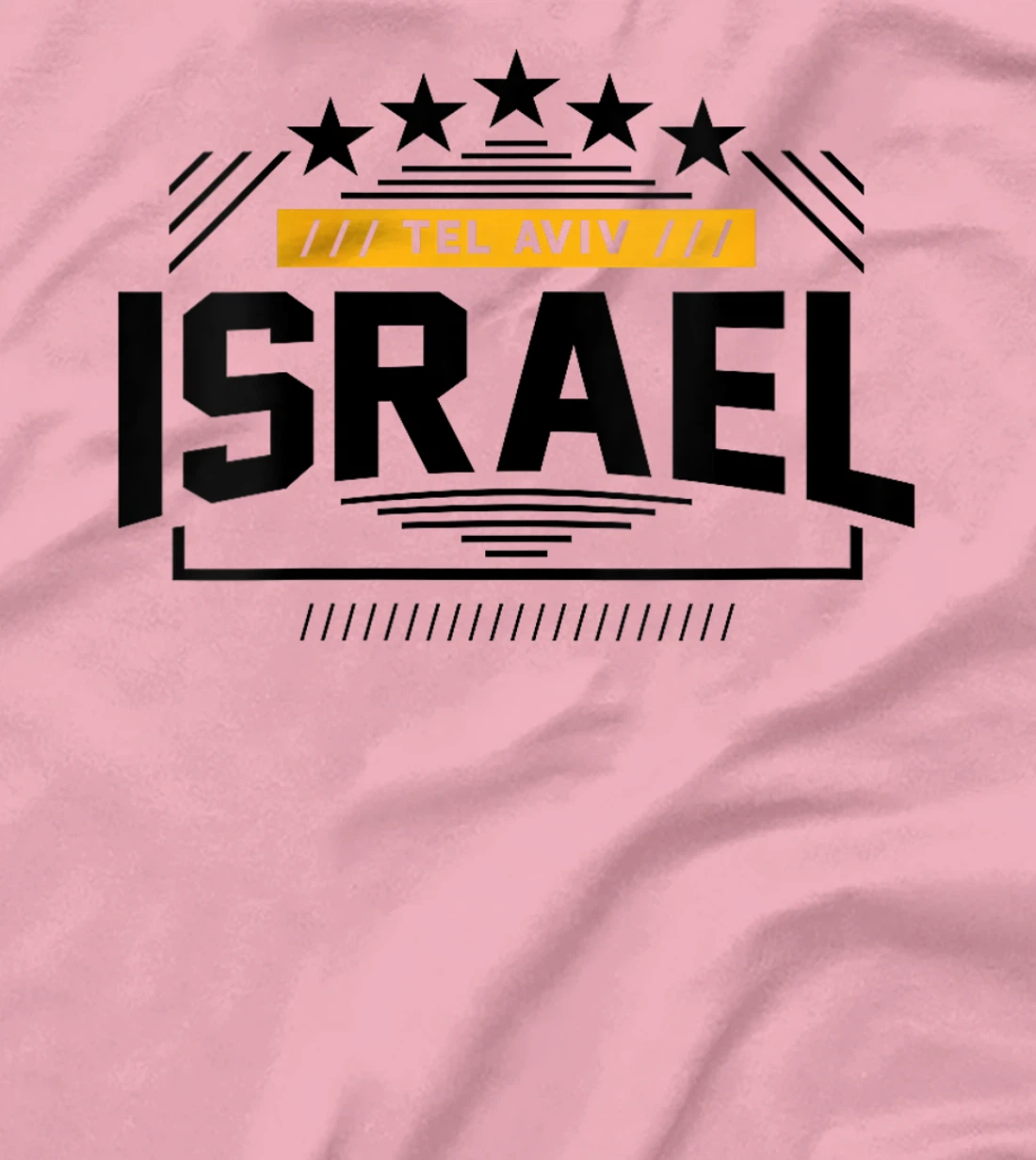 Womens Israel Tel Avivv Famous Israelian City Landmarks Israeli Art T-Shirt