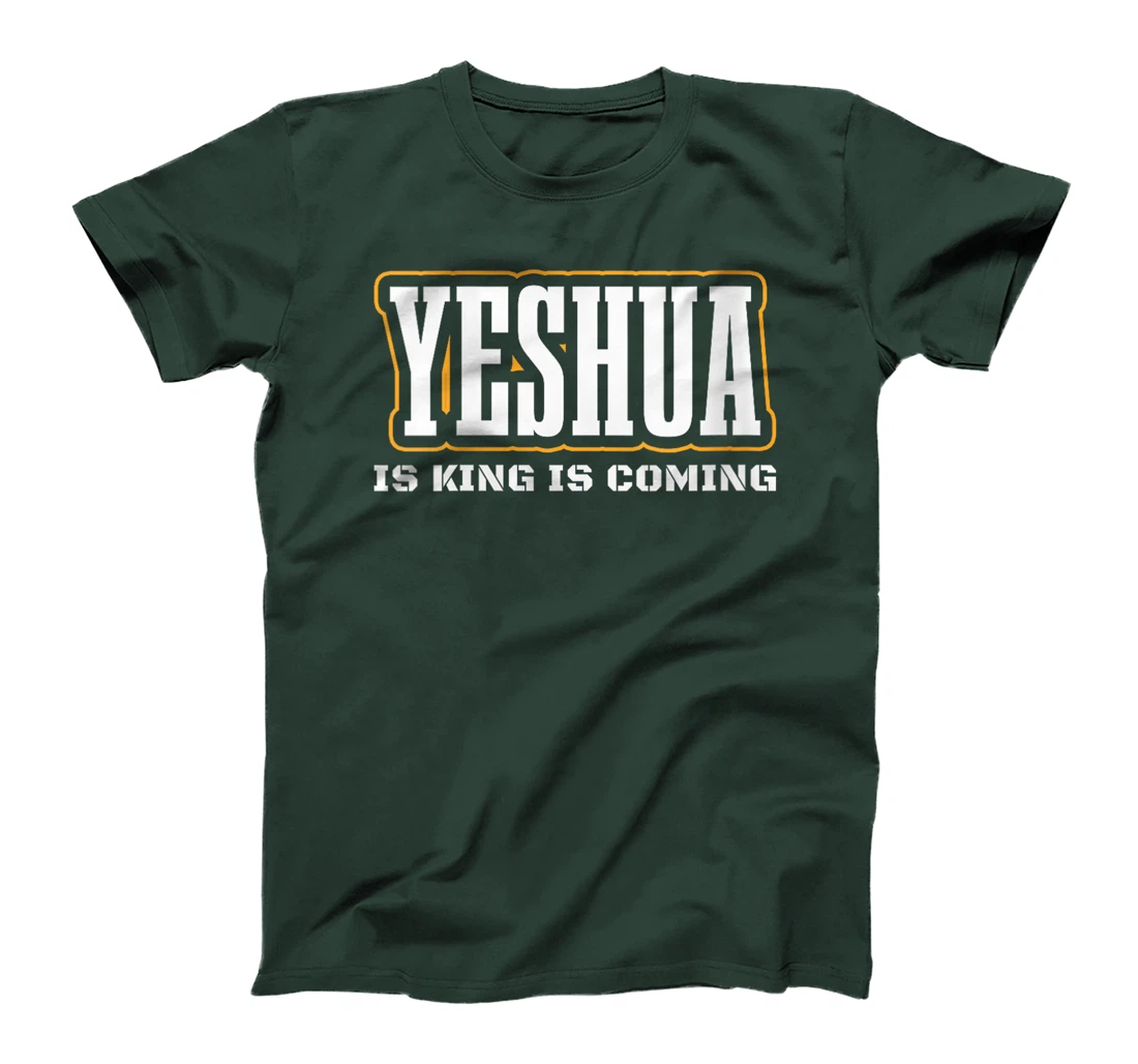 Womens Yeshua Is King Is Coming Jewish Jews Hebrew Israelite T-Shirt