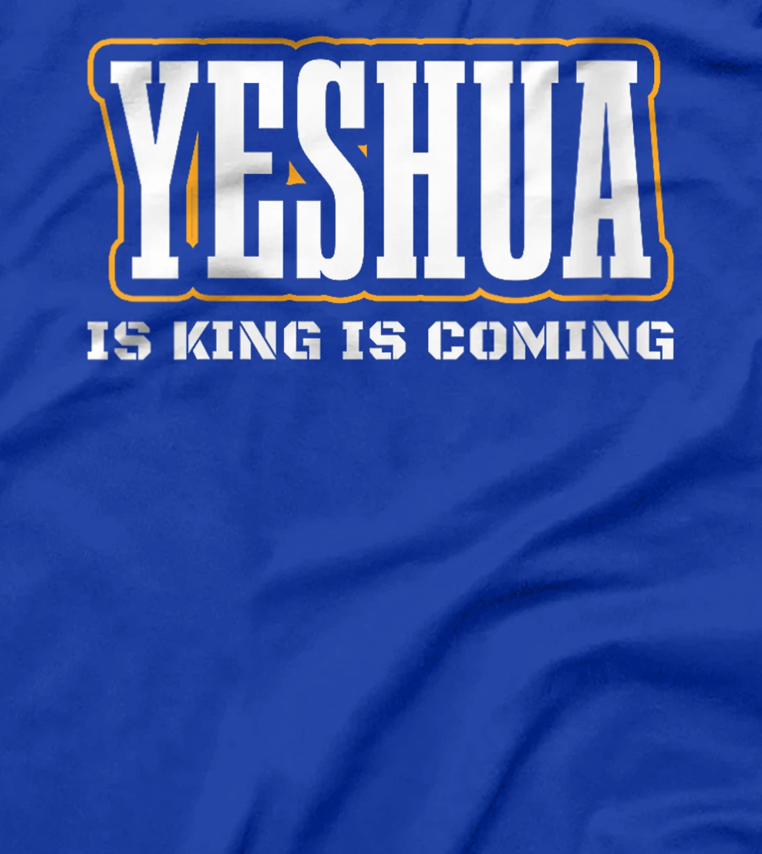Womens Yeshua Is King Is Coming Jewish Jews Hebrew Israelite T-Shirt