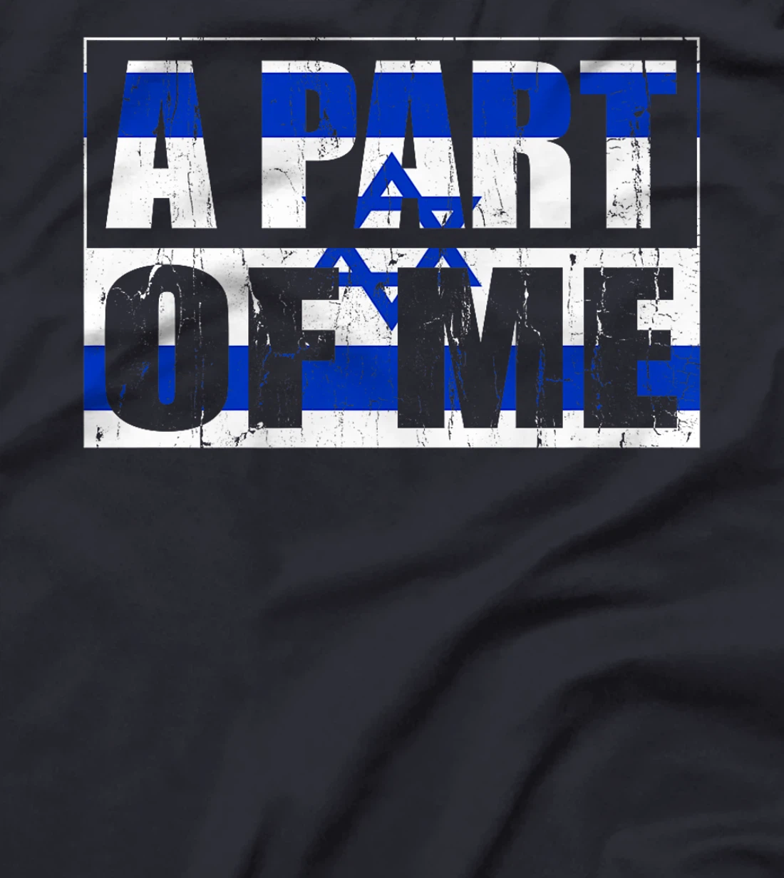 Israel Flag Map - Israel Country Premium T-Shirt