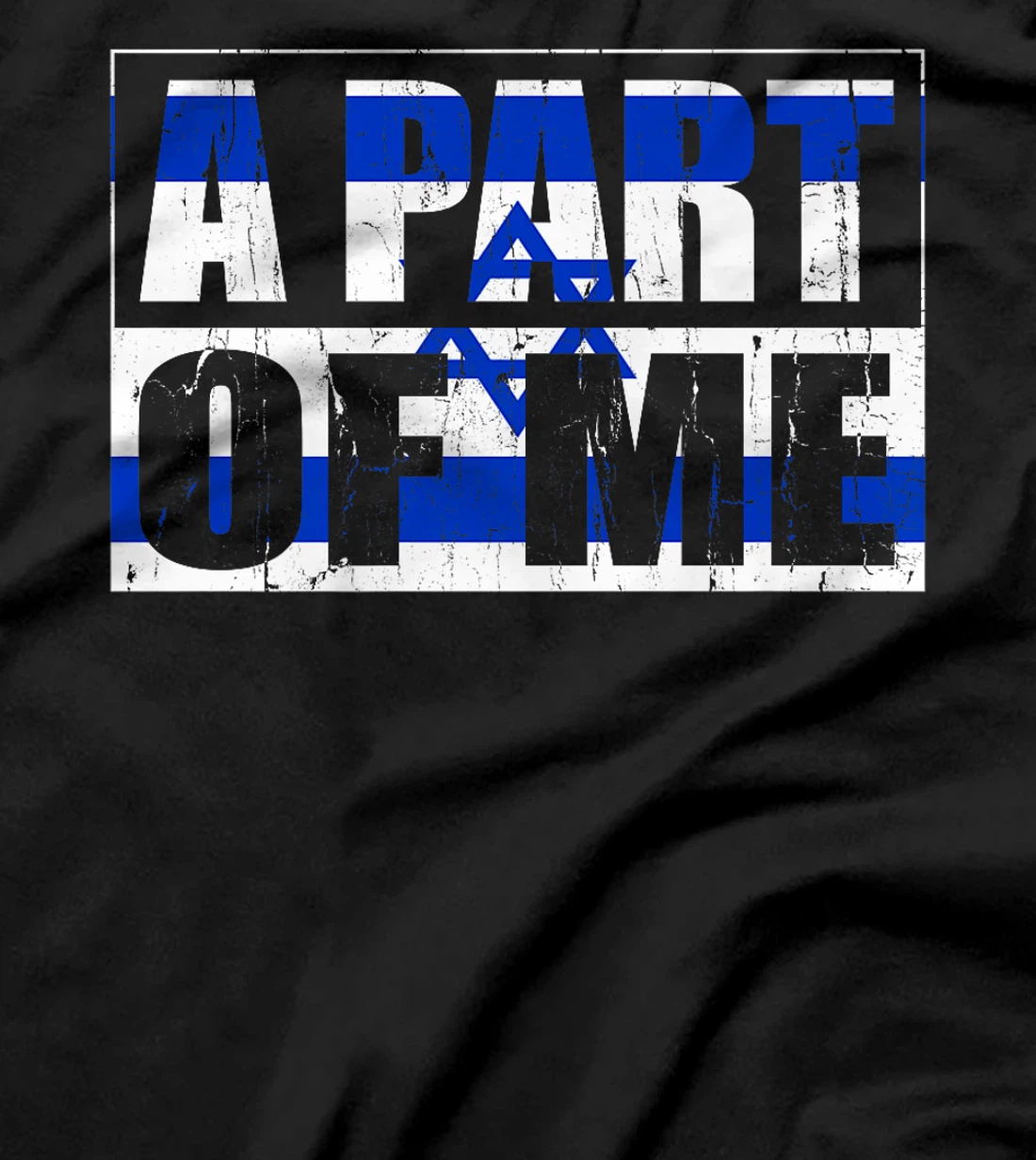 Israel Flag Map - Israel Country Premium T-Shirt