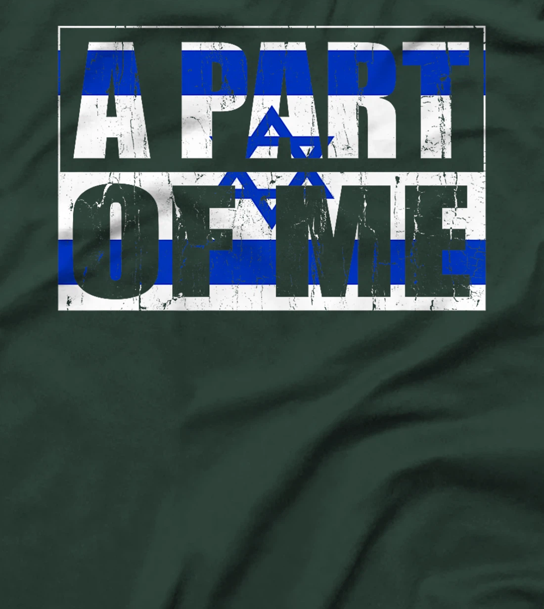 Israel Flag Map - Israel Country Premium T-Shirt