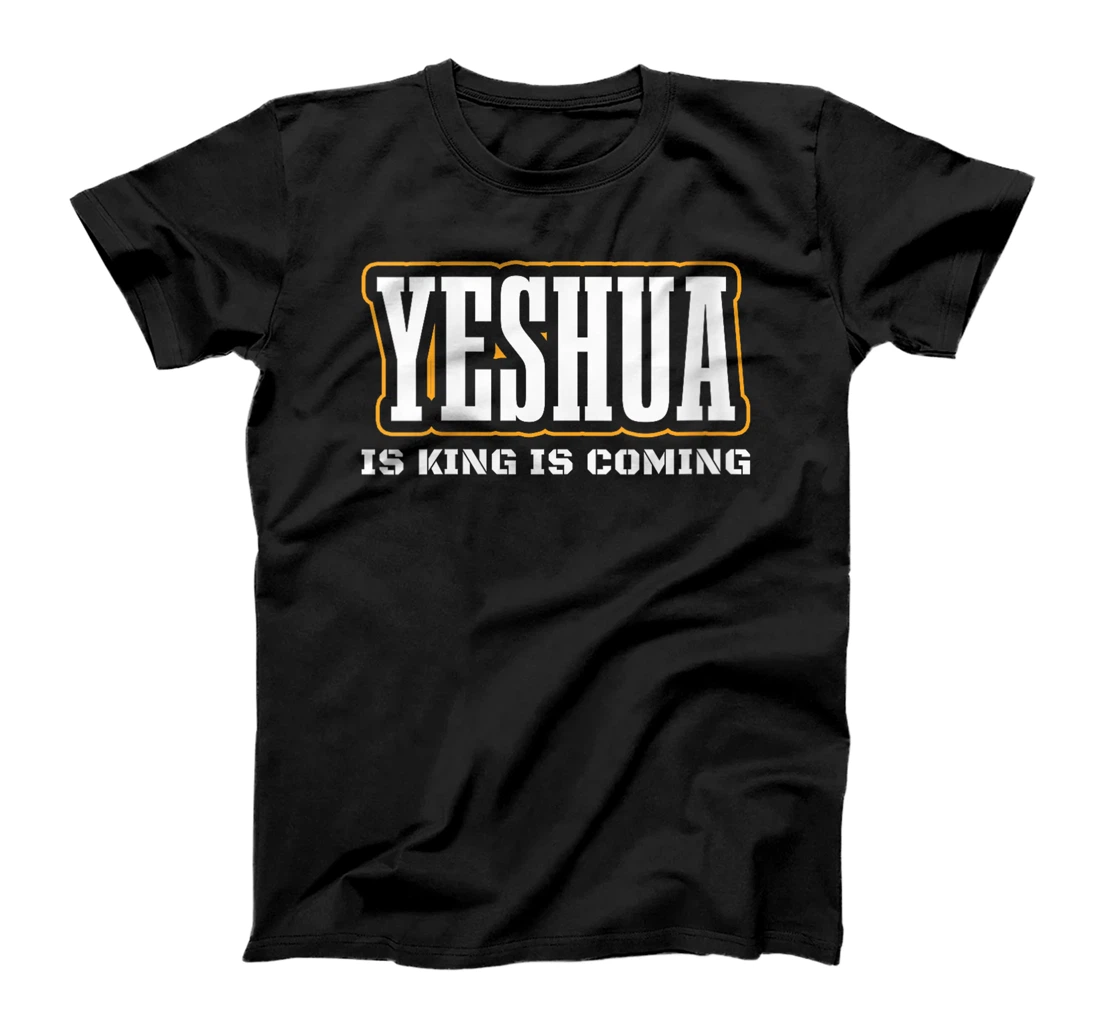 Womens Yeshua Is King Is Coming Jewish Jews Hebrew Israelite T-Shirt