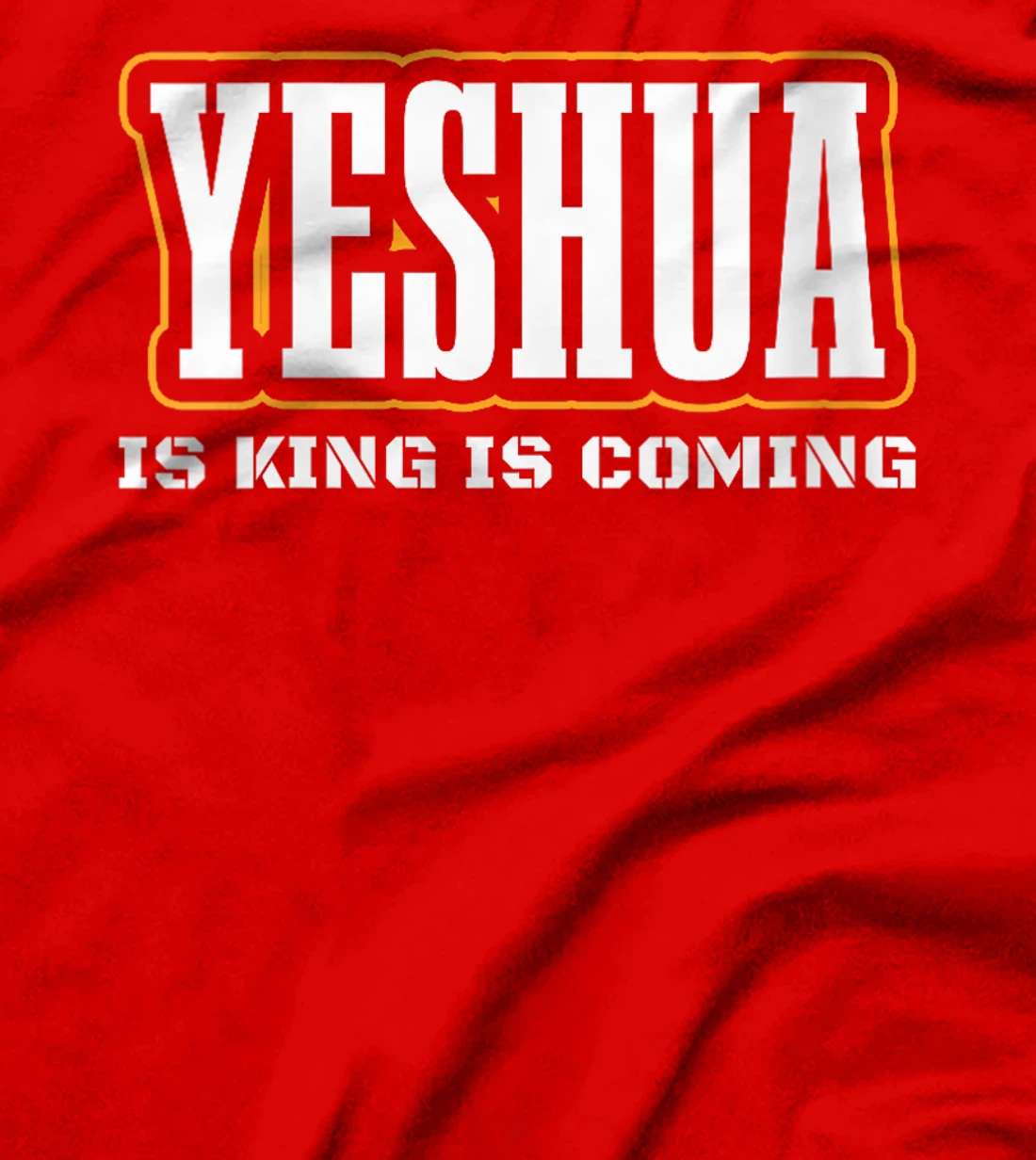 Womens Yeshua Is King Is Coming Jewish Jews Hebrew Israelite T-Shirt