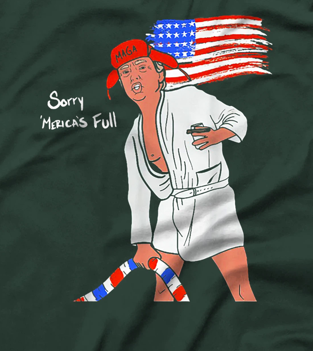 Sorry Mericas Full Trump Maga T-Shirt