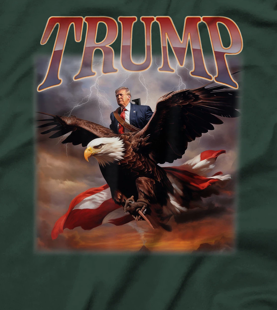 Donald Trump Eagle USA President 2024 Take America Back MAGA T-Shirt
