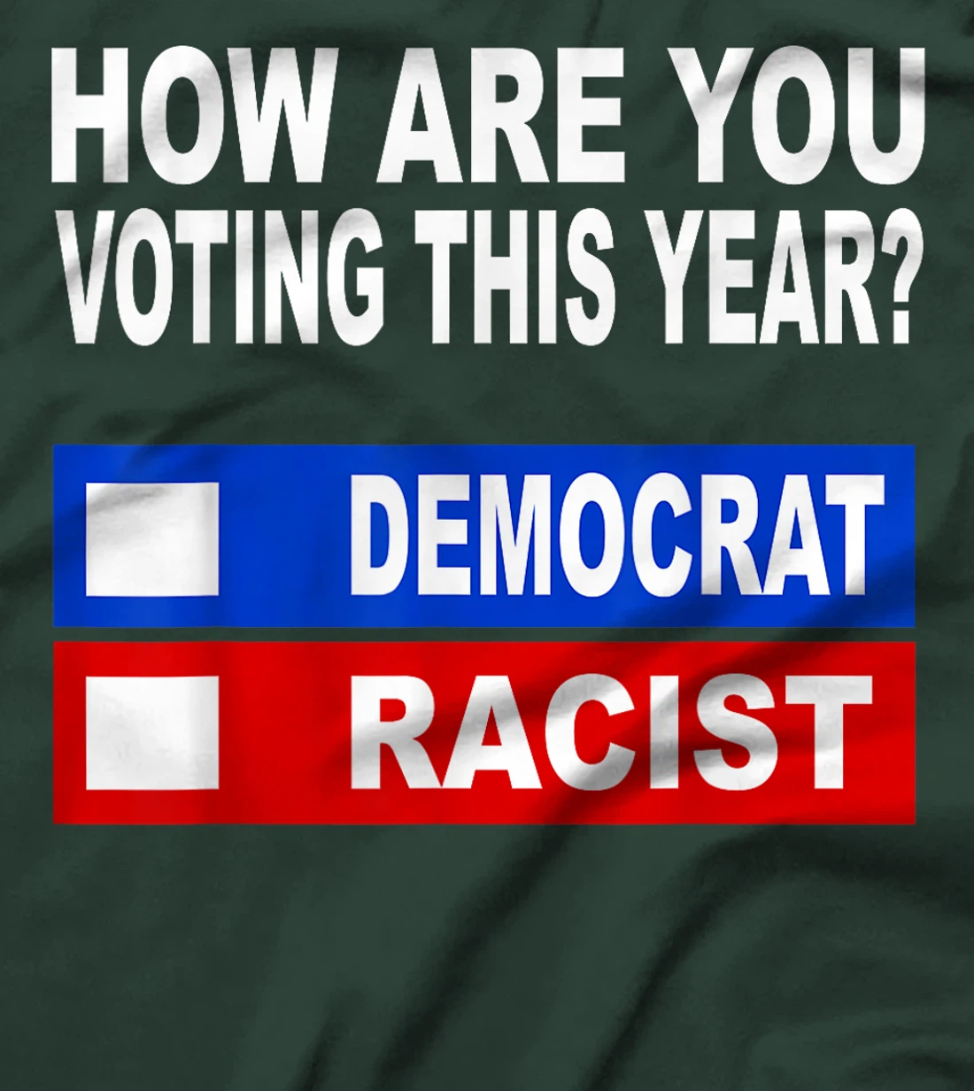 Anti Trump T Shirts Anti Republican Democrat Voting T-Shirt