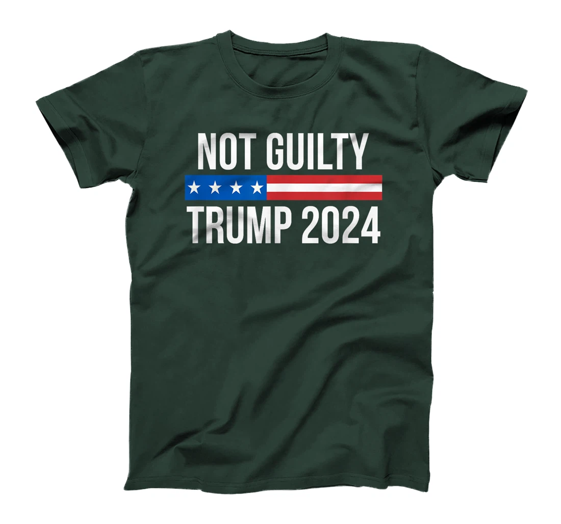 Not Guilty - Trump 2024 - T-Shirt