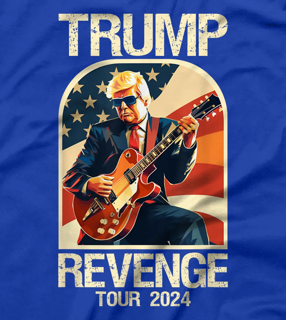 Trump Revenge Tour 2024 Shirt Funny Political Election 2024 T-Shirt