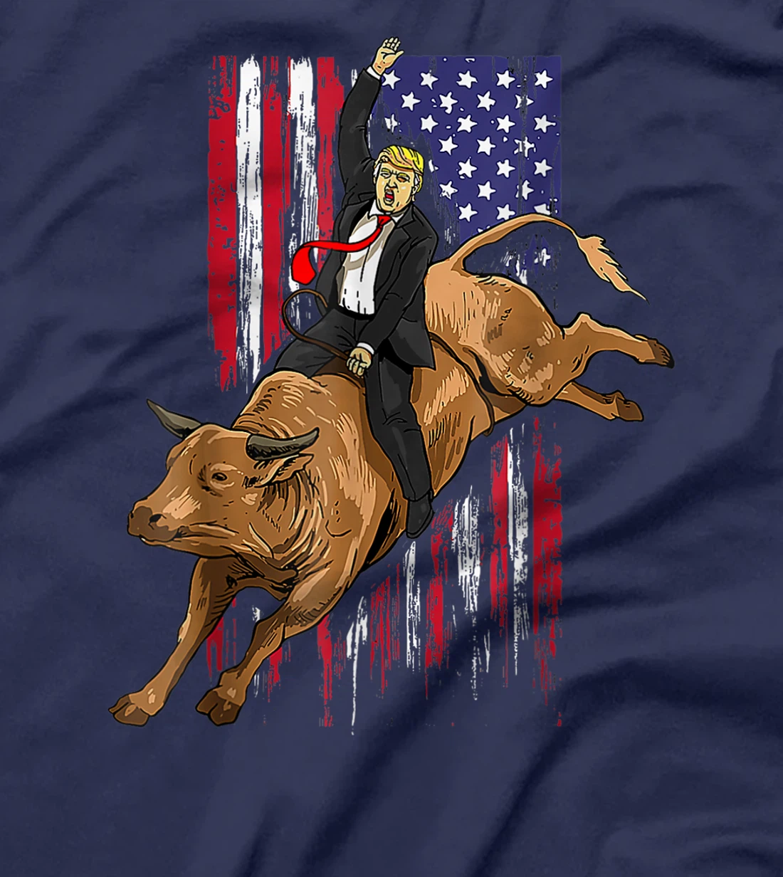 American Flag Trump T-Shirt