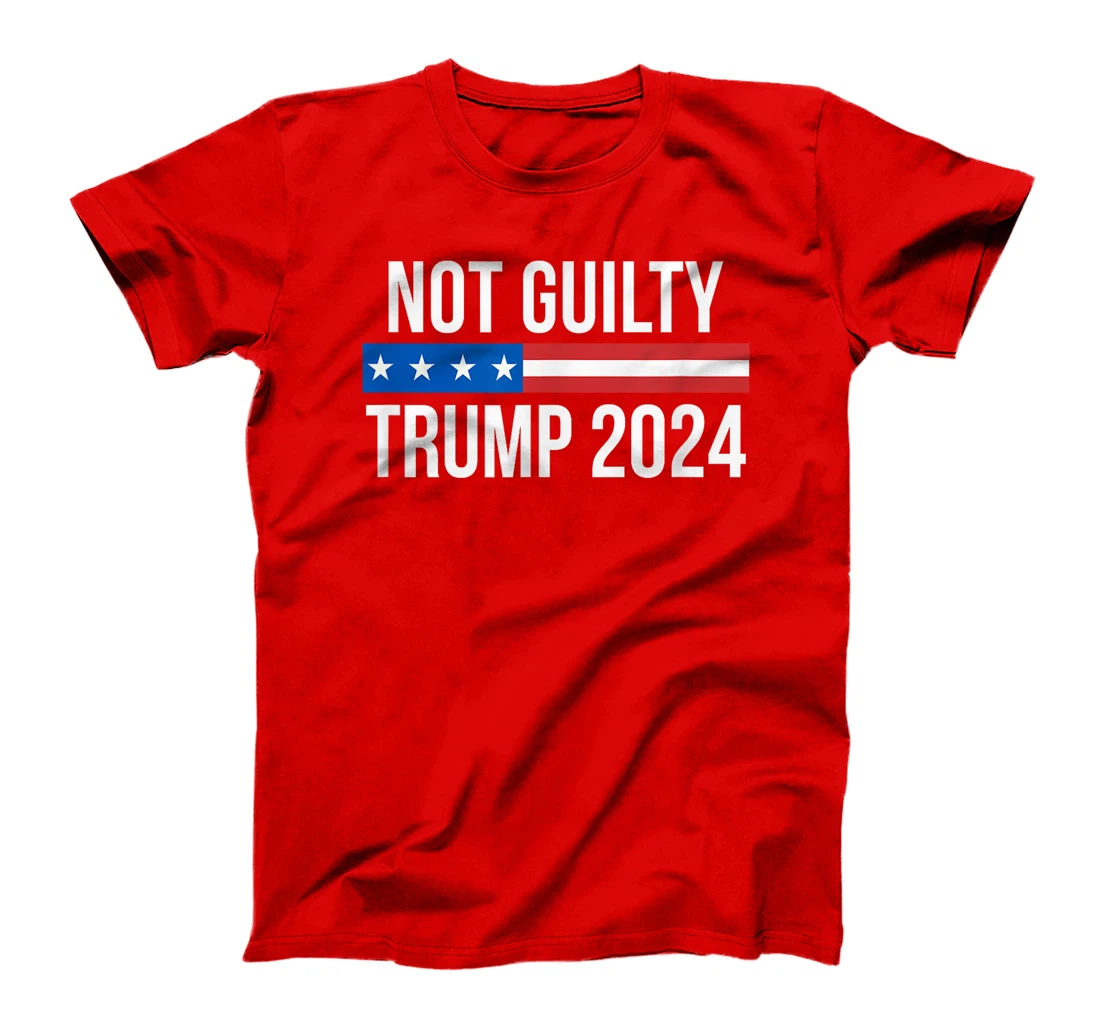 Not Guilty - Trump 2024 - T-Shirt
