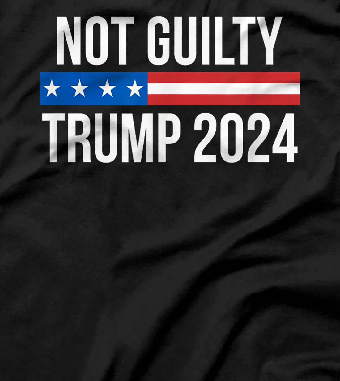 Not Guilty - Trump 2024 - T-Shirt