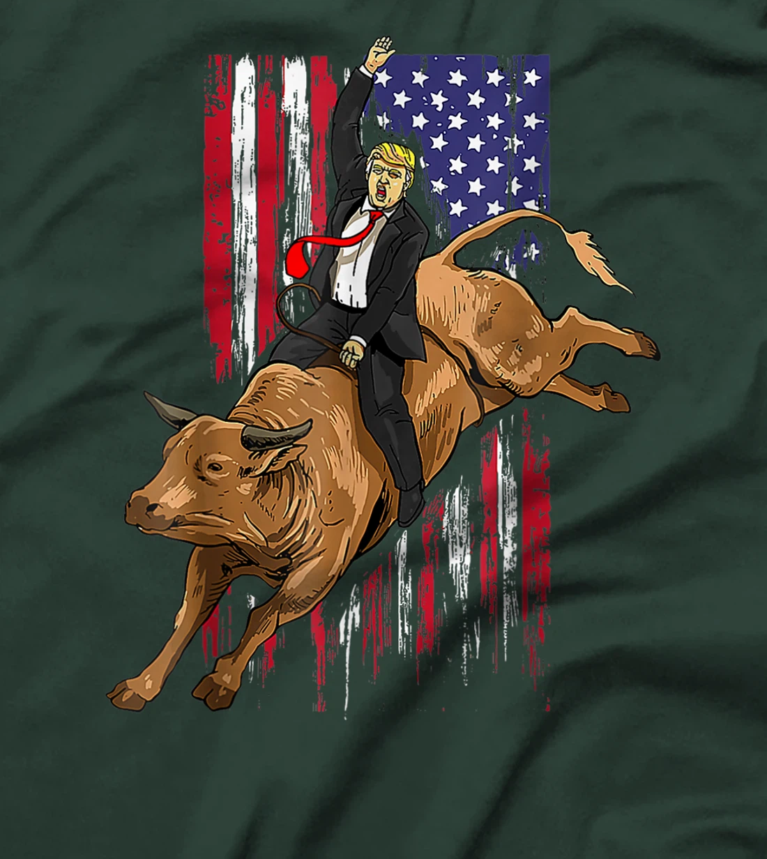 American Flag Trump T-Shirt