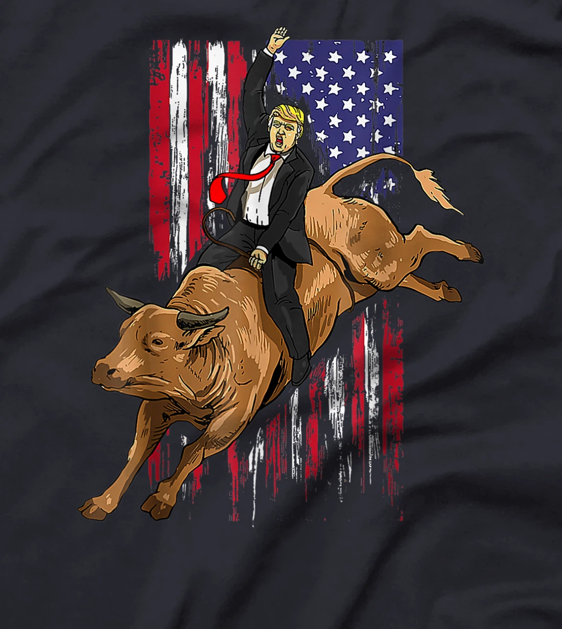 American Flag Trump T-Shirt