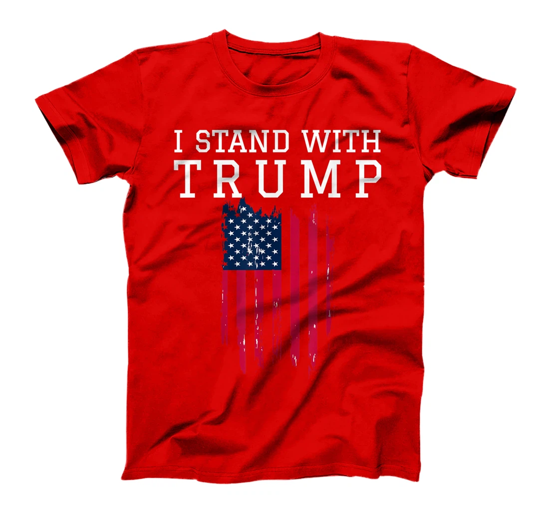 I Stand With Trump Pro Trump Supporter T-Shirt