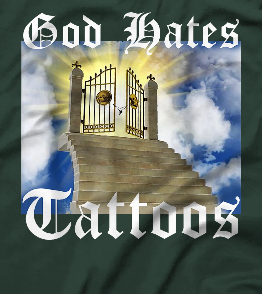 God Hates Tattoos T-Shirt