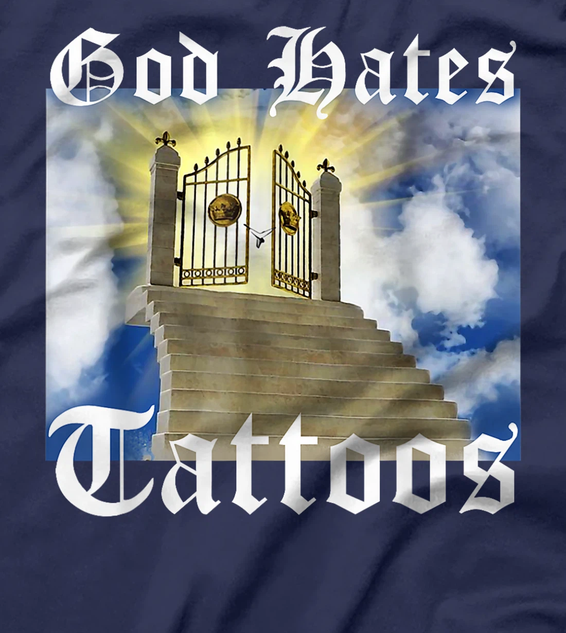 God Hates Tattoos T-Shirt