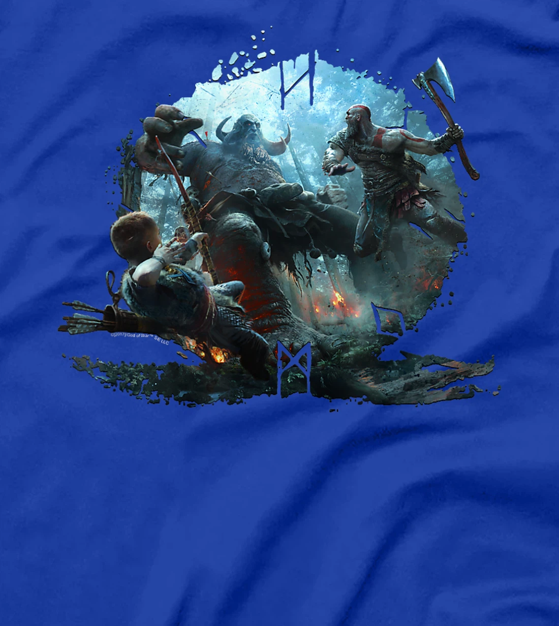 God of War Troll Hunters T-Shirt