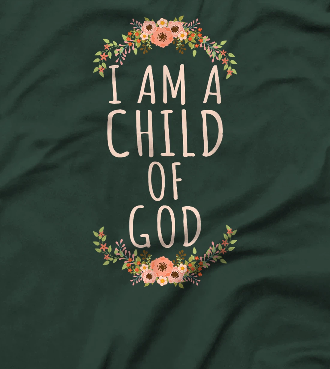 I am a Child of God Christian Bible Verse for Believers T-Shirt