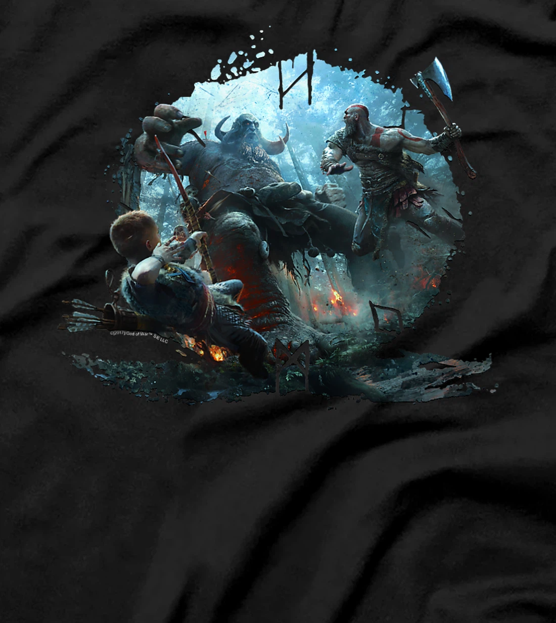 God of War Troll Hunters T-Shirt
