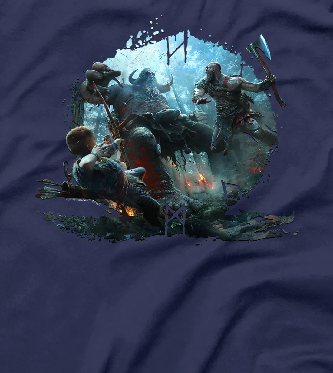 God of War Troll Hunters T-Shirt