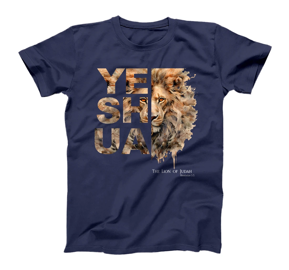 Yeshua, Lion of Judah, Jesus, God, Bible Verse, Revelation T-Shirt