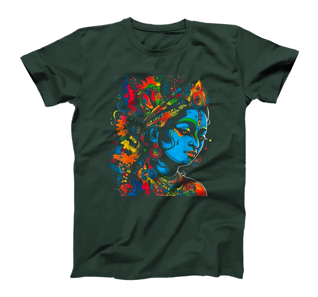 Krishna Hindu Mythology God of Love, Tenderness, Compassion T-Shirt