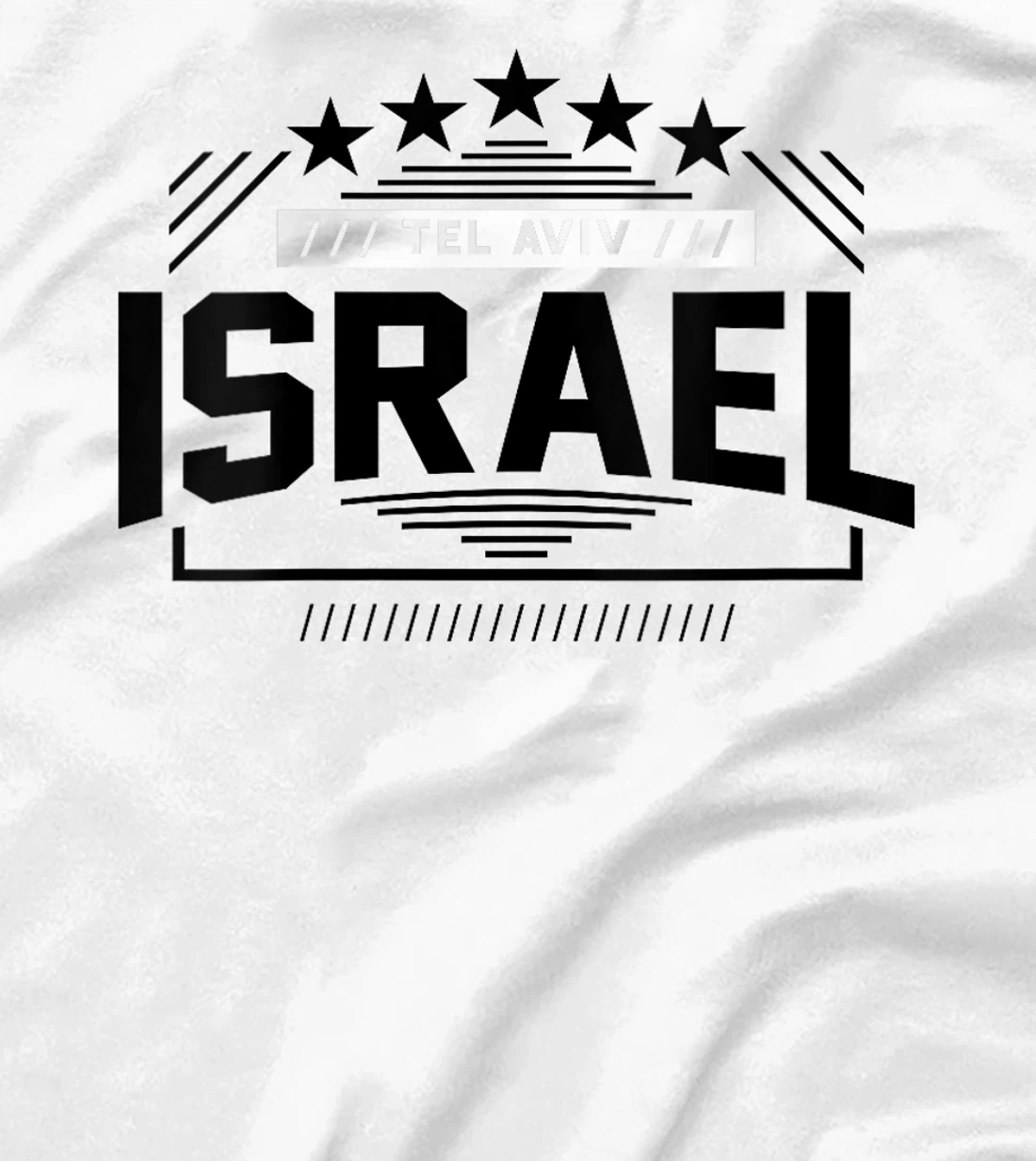 Womens Israel Tel Avivv Famous Israelian City Landmarks Israeli Art T-Shirt