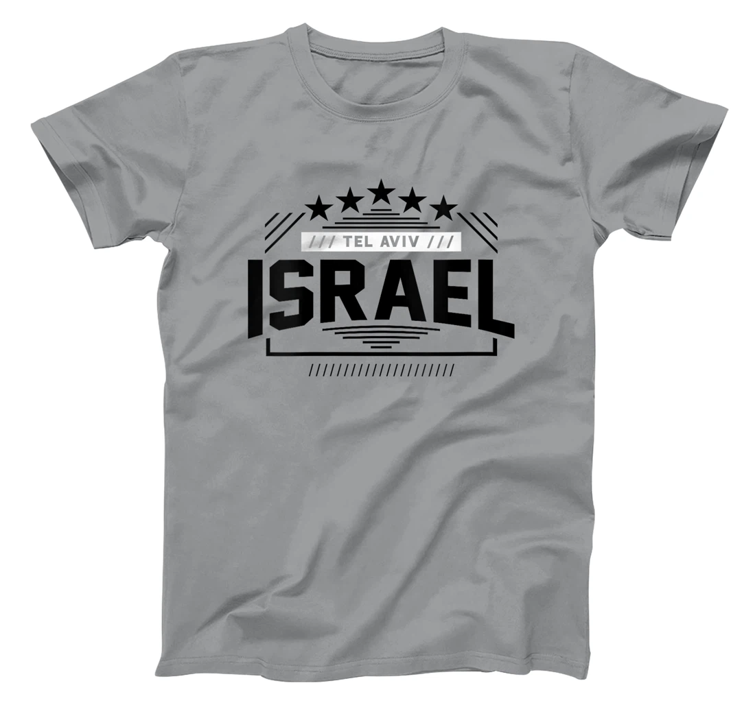 Womens Israel Tel Avivv Famous Israelian City Landmarks Israeli Art T-Shirt