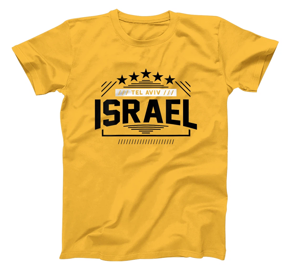 Womens Israel Tel Avivv Famous Israelian City Landmarks Israeli Art T-Shirt