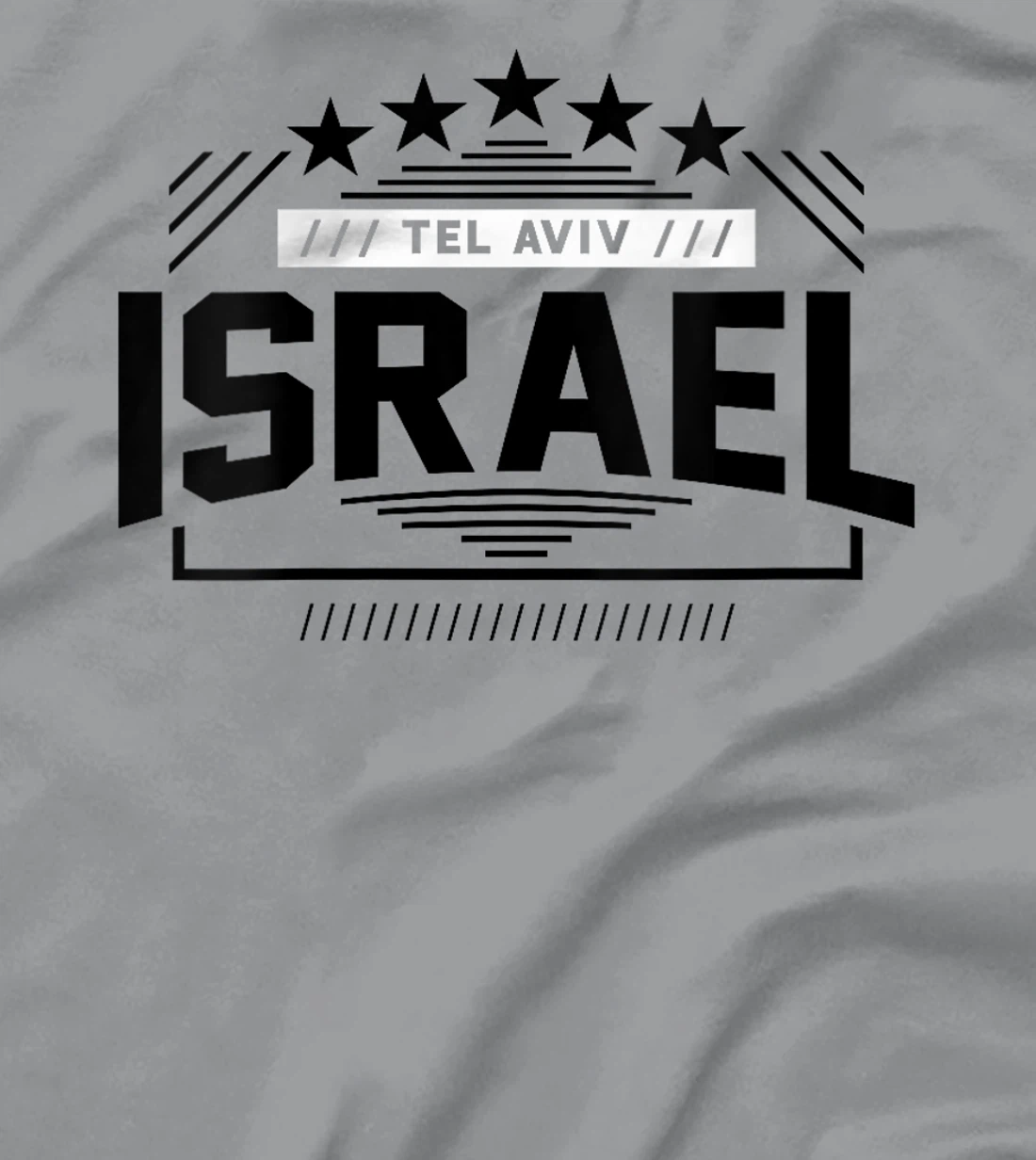 Womens Israel Tel Avivv Famous Israelian City Landmarks Israeli Art T-Shirt