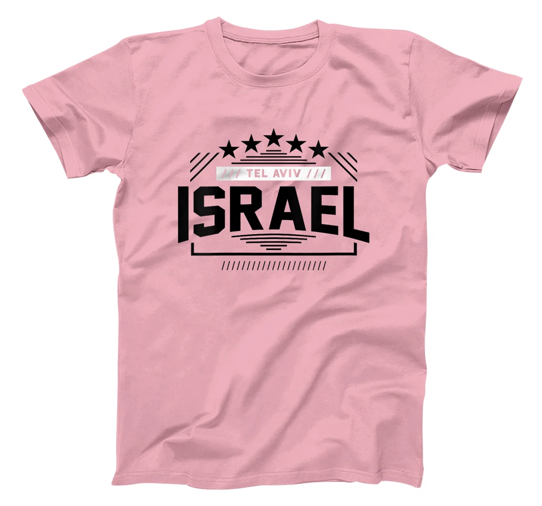 Womens Israel Tel Avivv Famous Israelian City Landmarks Israeli Art T-Shirt