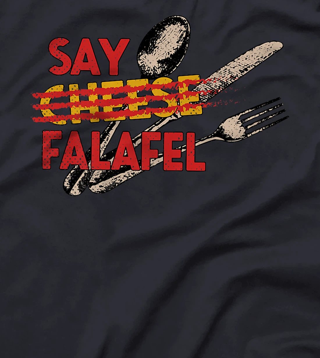Say Falafel Israeli Iconic Food Israel Famous Dish Foodie Premium T-Shirt